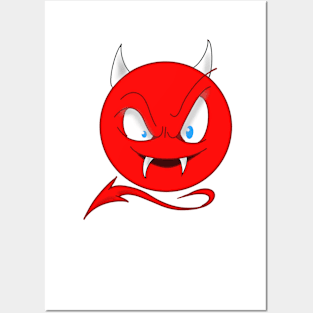 Devil emotes Posters and Art